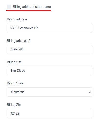 Address